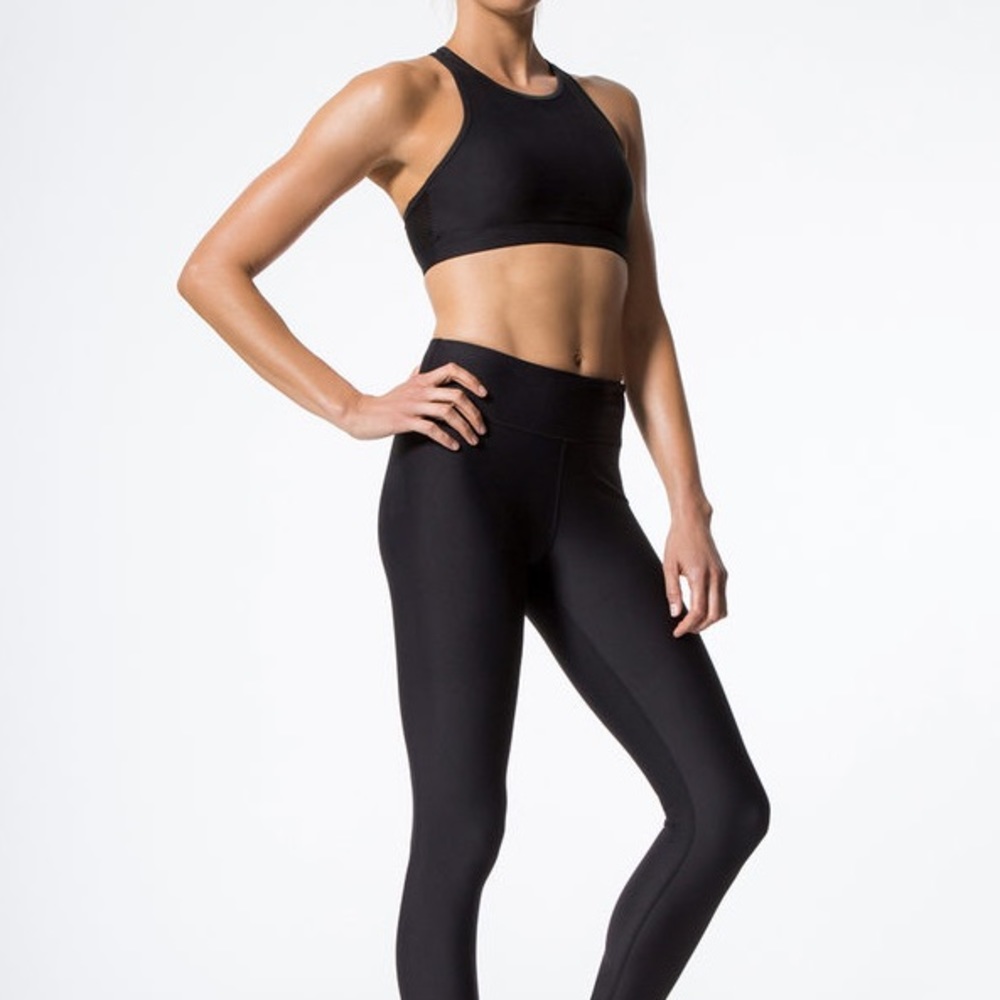 Carbon38 Mesh Racerback Sports Bra